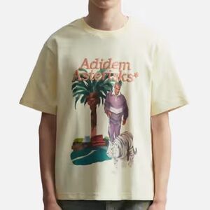 Asterisks Cream Graphic T-Shirt